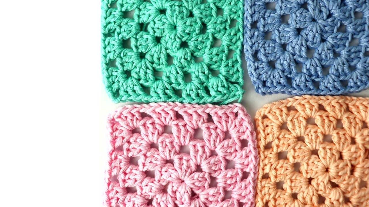 How to Crochet a Classic Granny Square