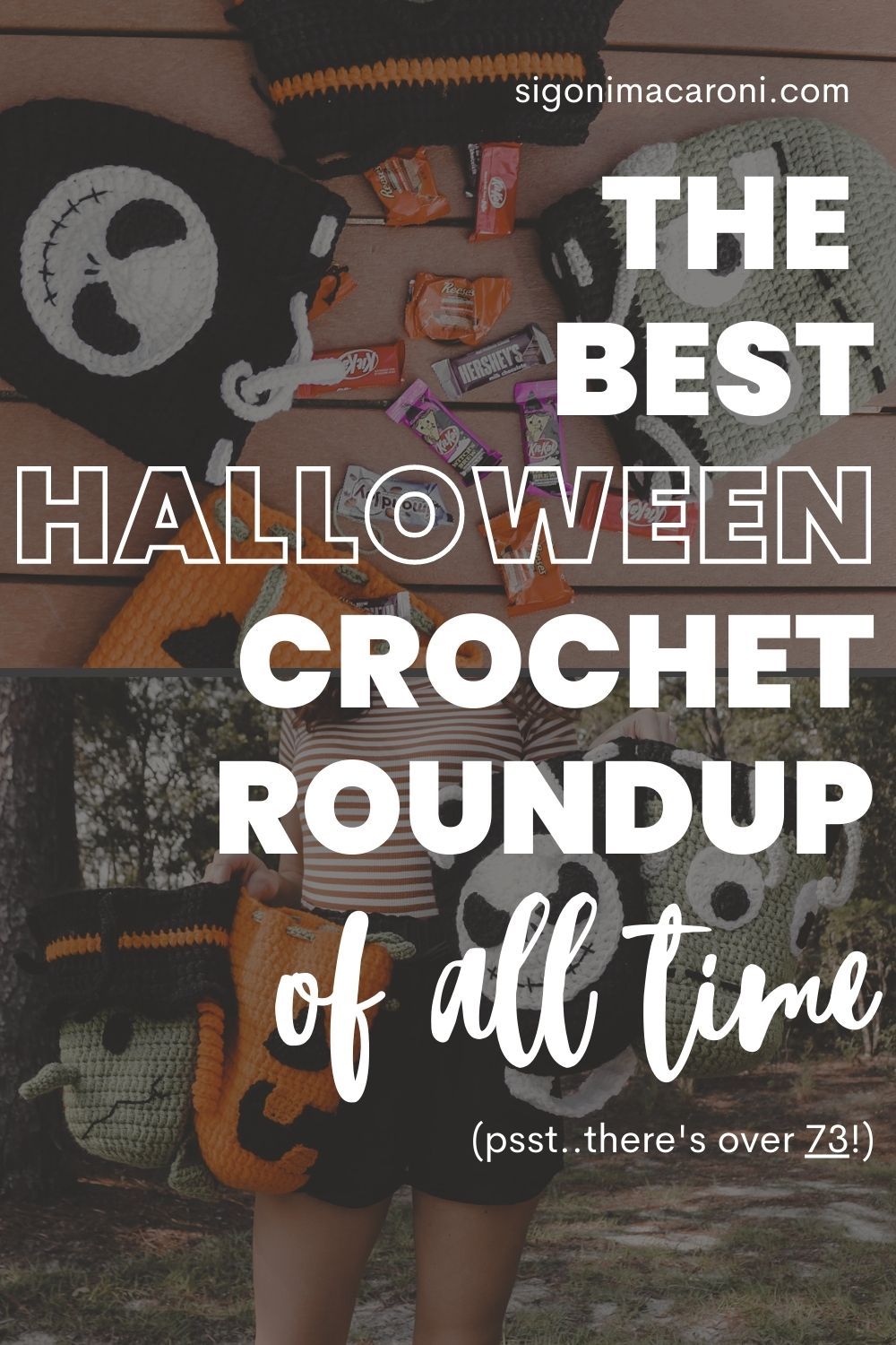 73+ Free Halloween Crochet Patterns (for spooky fun!) via @sigonimacaronii