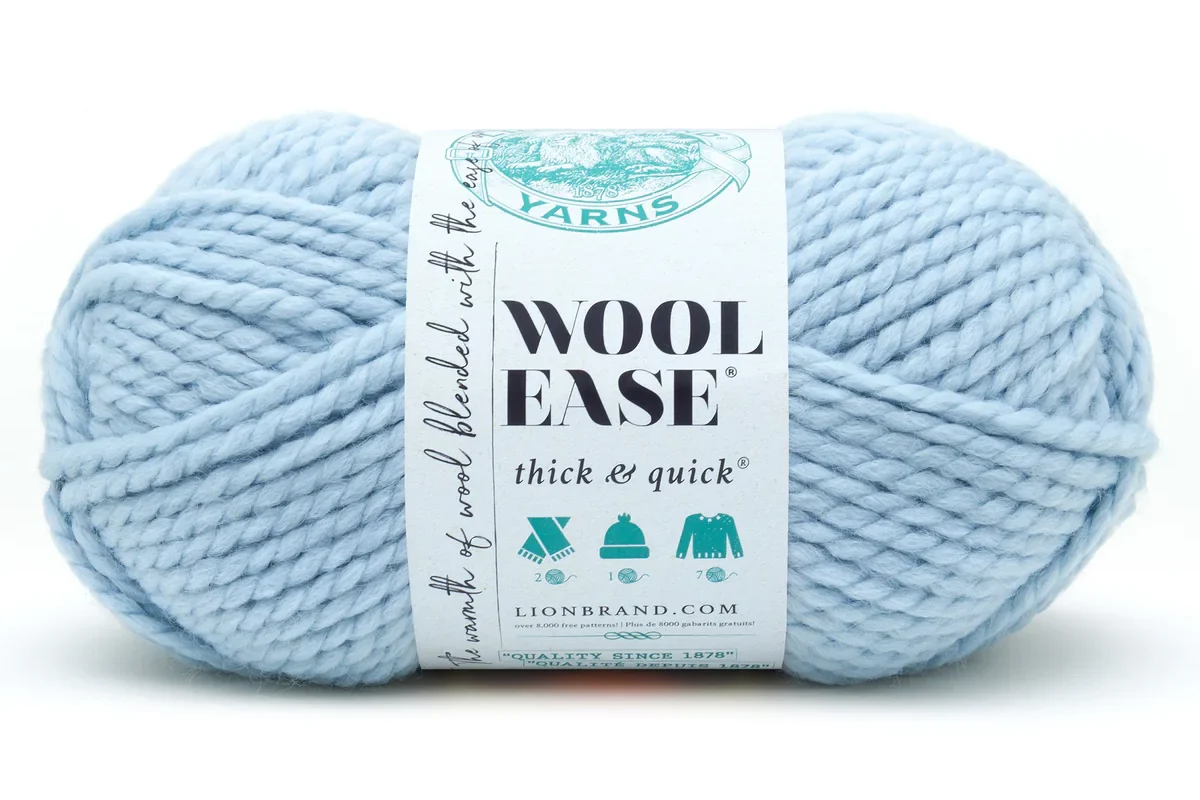 Yarn for Crocheting, Crochet Yarn, Easy Yarn, Beginners Yarn for Crocheting  with Easy-to-See Stitches, Stitch Marker, and Elbow Needle Cotton Yarn for