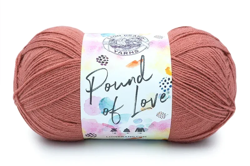 Lion Brand Pound Of Love Baby Yarn, Denim