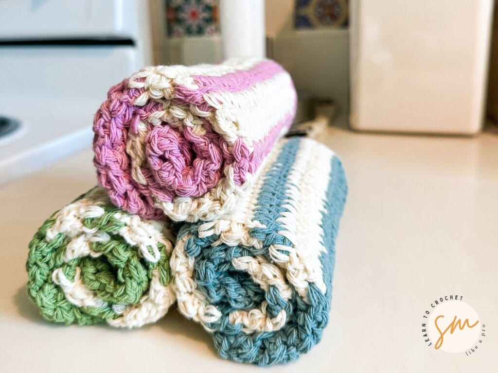 Easy Crochet Dishcloths